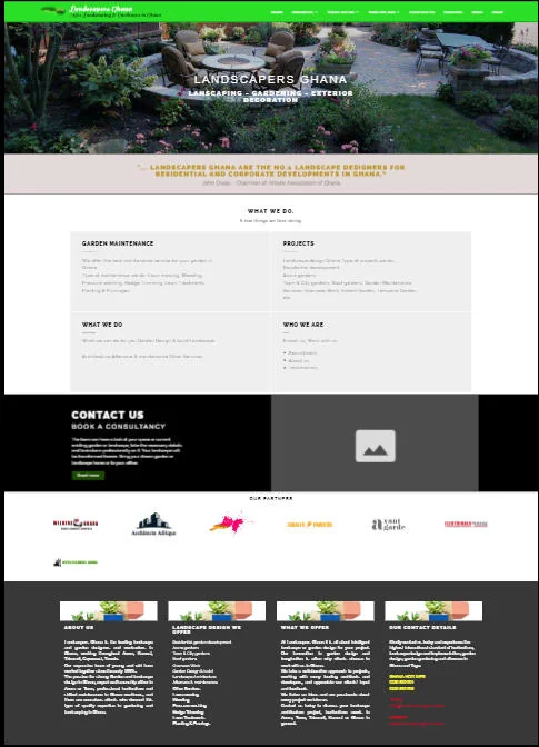 Gallery in Accra, Ghana | Expert Landscaping & Garden Design | Landscapers Ghana