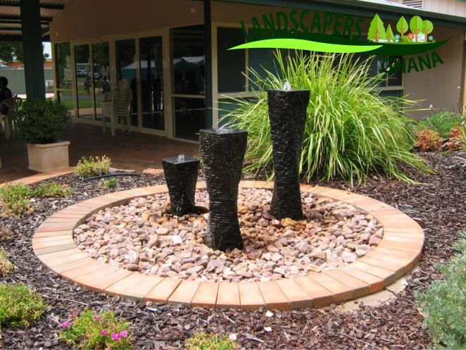 Water Fountain Construction in Tema, Ghana | Expert Landscaping & Garden Design | Landscapers Ghana